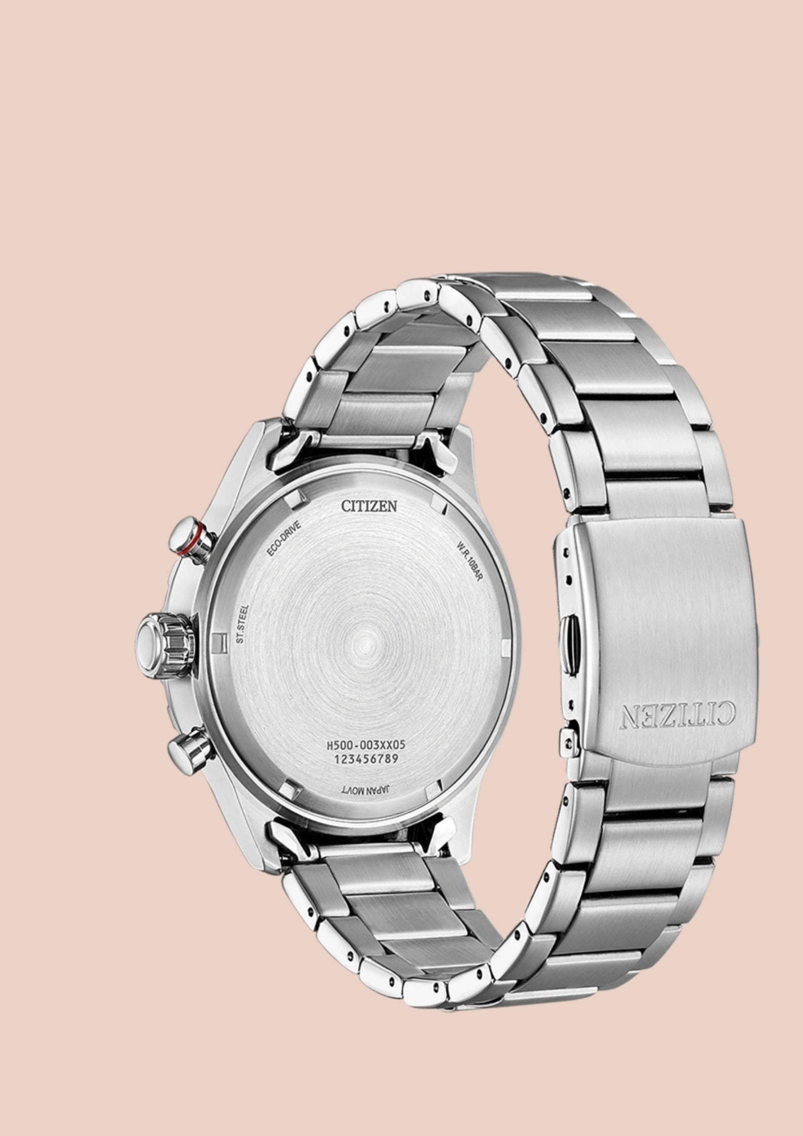 The Citizen Eco-Drive Analog Chronograph (AT2520-89E)