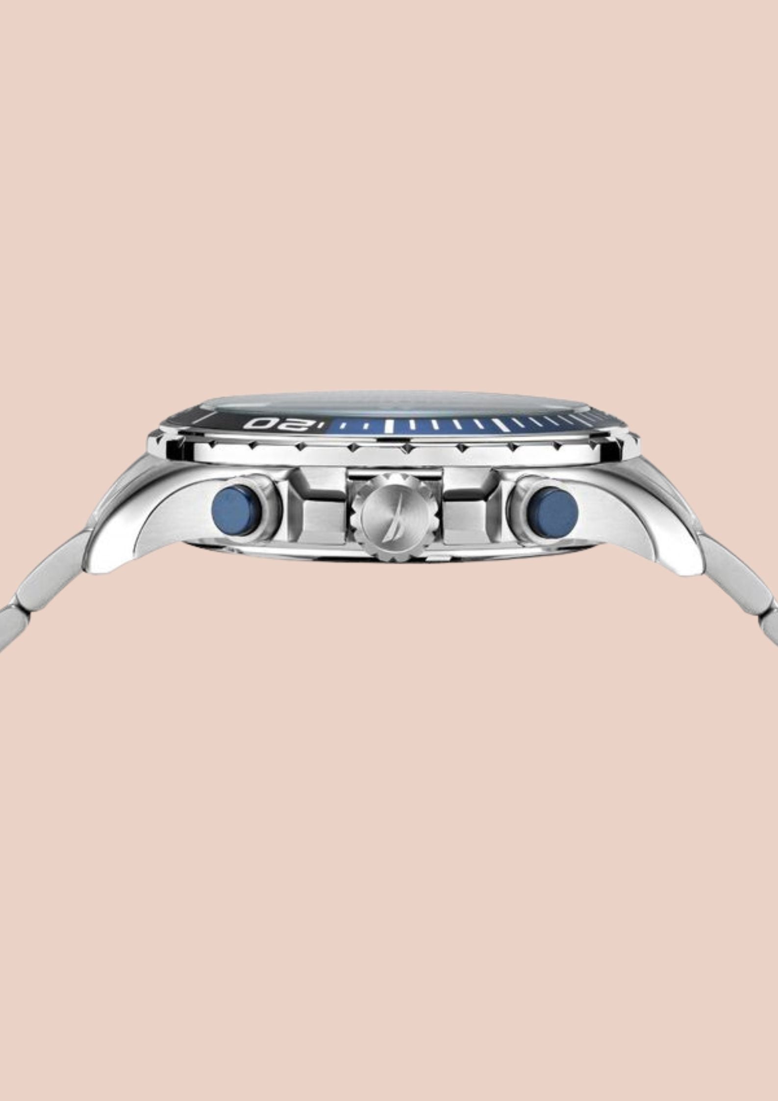 Nautica Men NST Black Round Dial Analog Watch