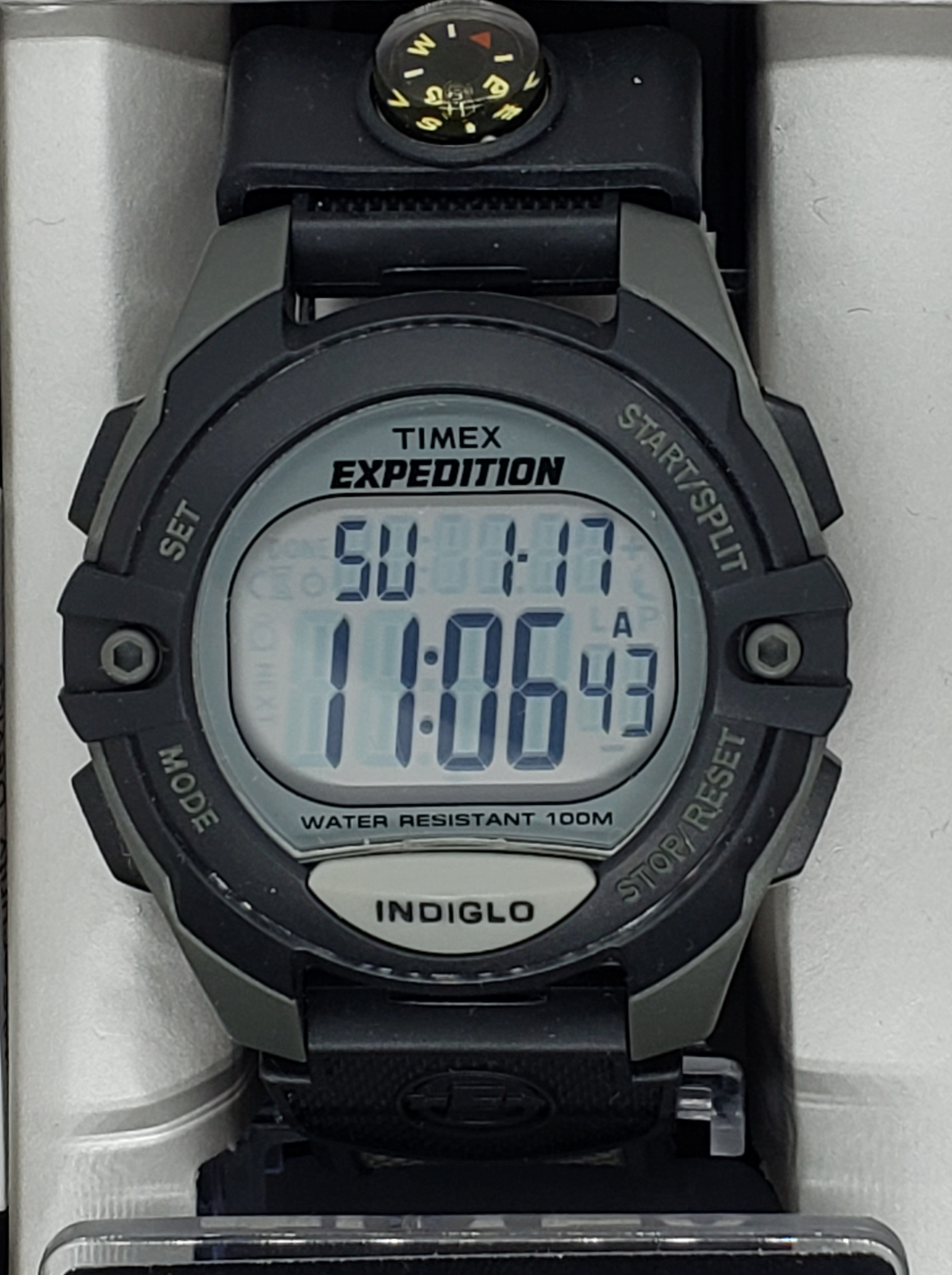 Timex Expedition Indiglo Compass Sports Watch
