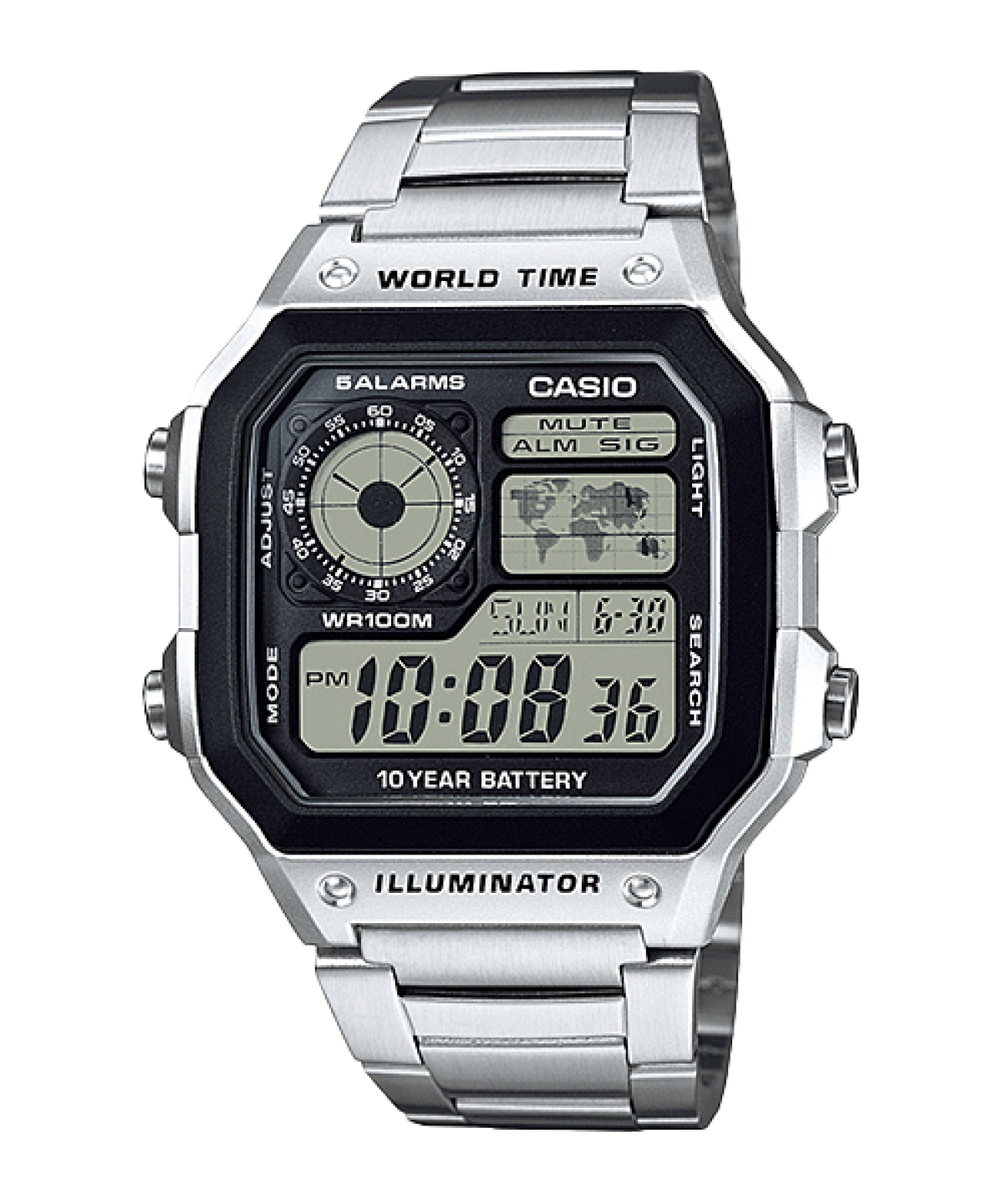 CASIO WORLD CLOCK WATCH
