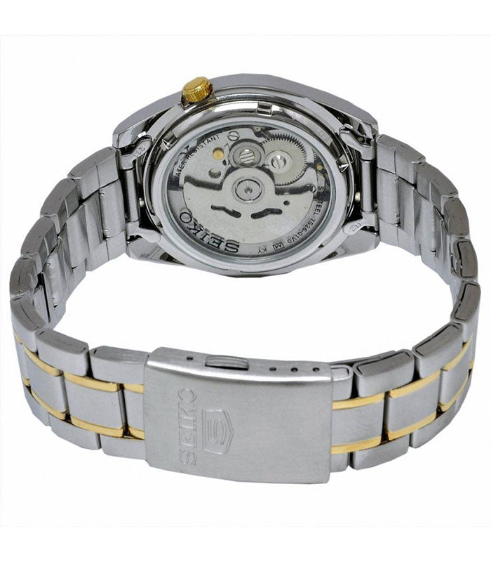 SEIKO 5-DOUBLE COLOUR BRACELET.