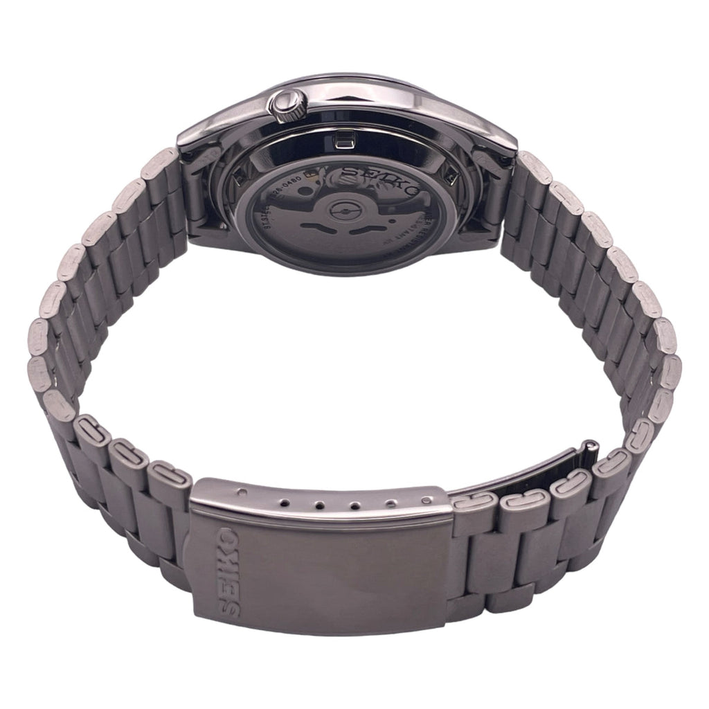 SEIKO 5-WHITE TEXTURED DIAL