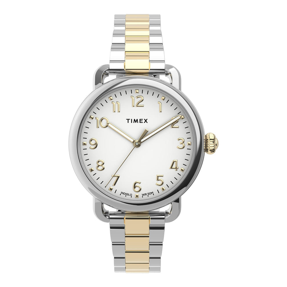TIMEX BRASS LADIES WATCH.