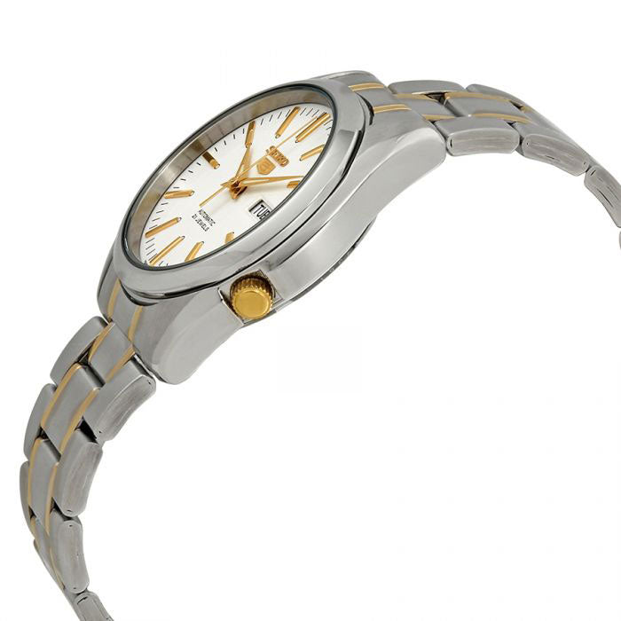 SEIKO 5-DOUBLE COLOUR BRACELET.