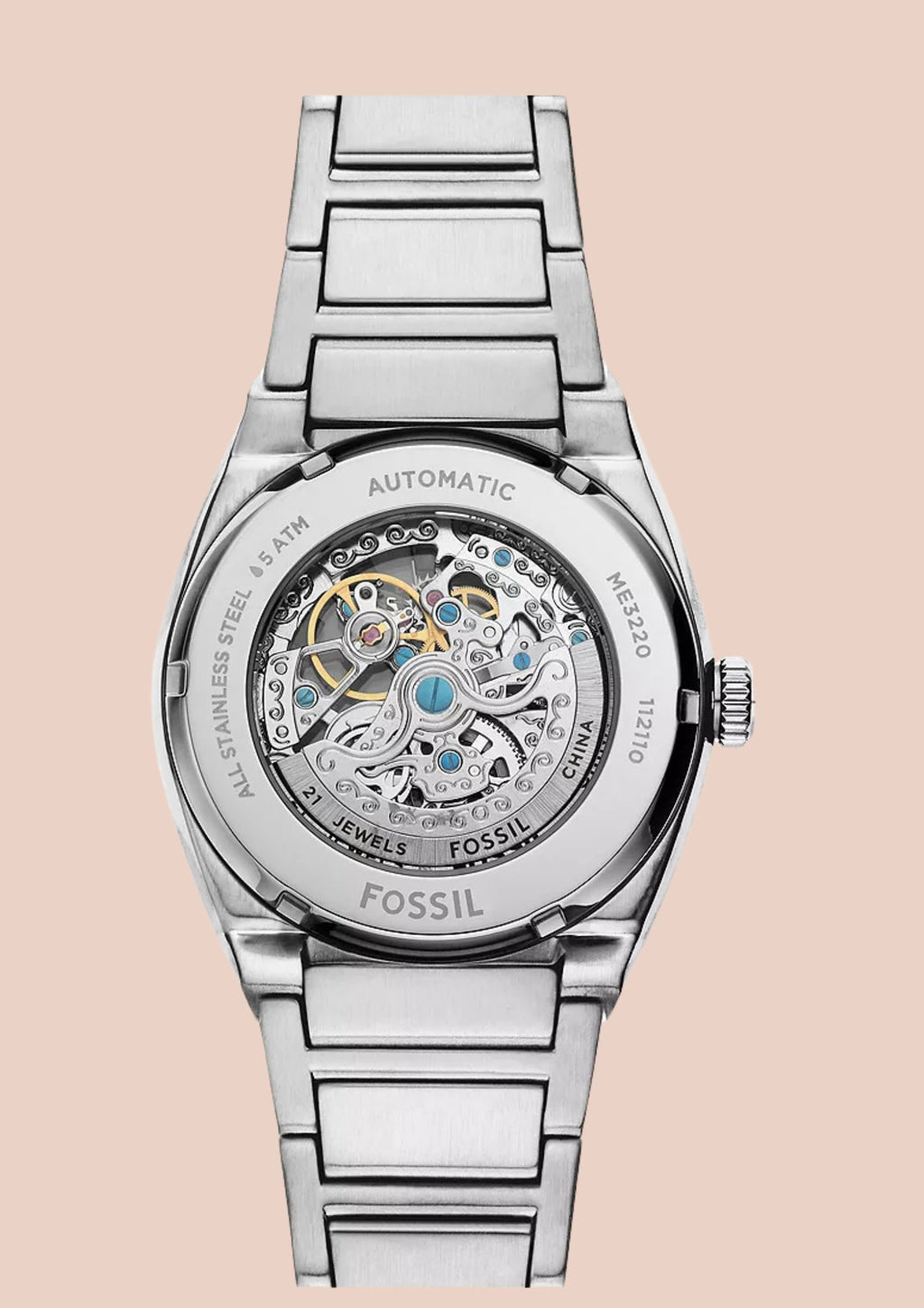 Fossil Everett Skeleton Dial Men’s Watch