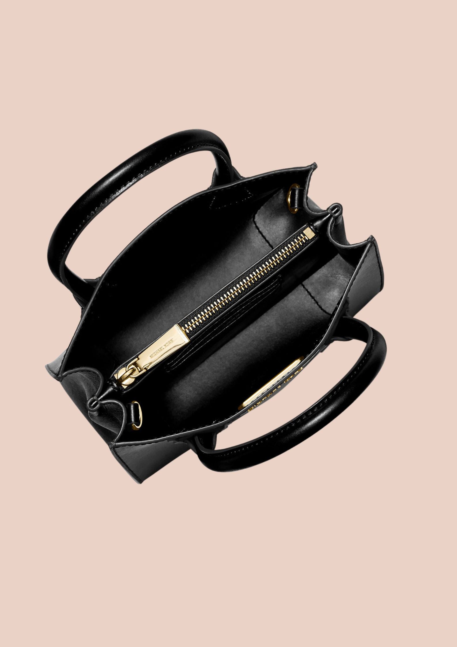 Michael Kors Sheila Medium Faux Saffiano Leather Satchel Bag