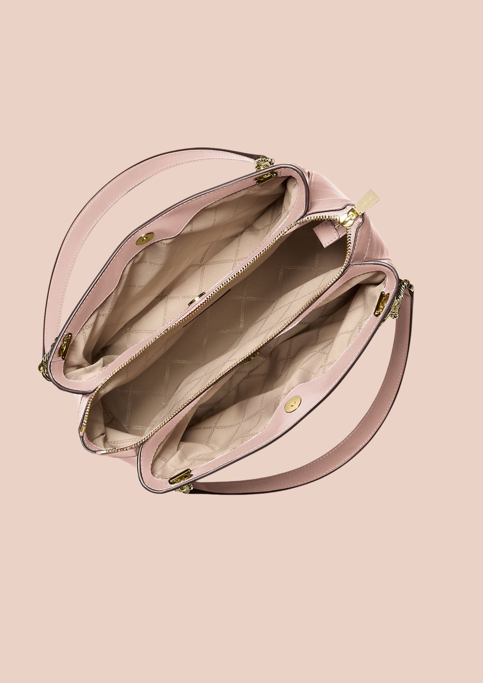 Michael Kors Susan Medium Quilted Leather Tote Bag