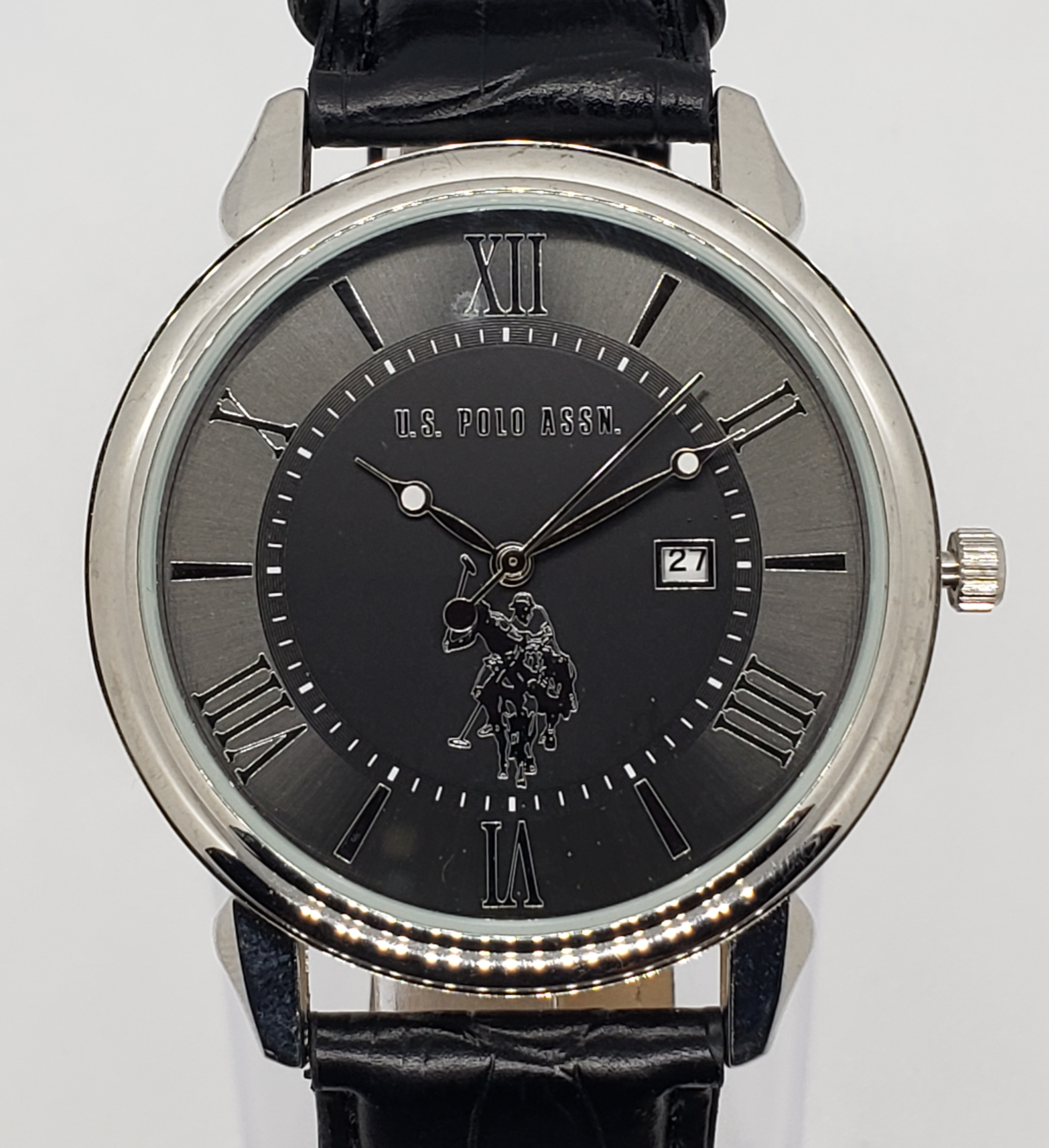 Us polo assn watch black sales