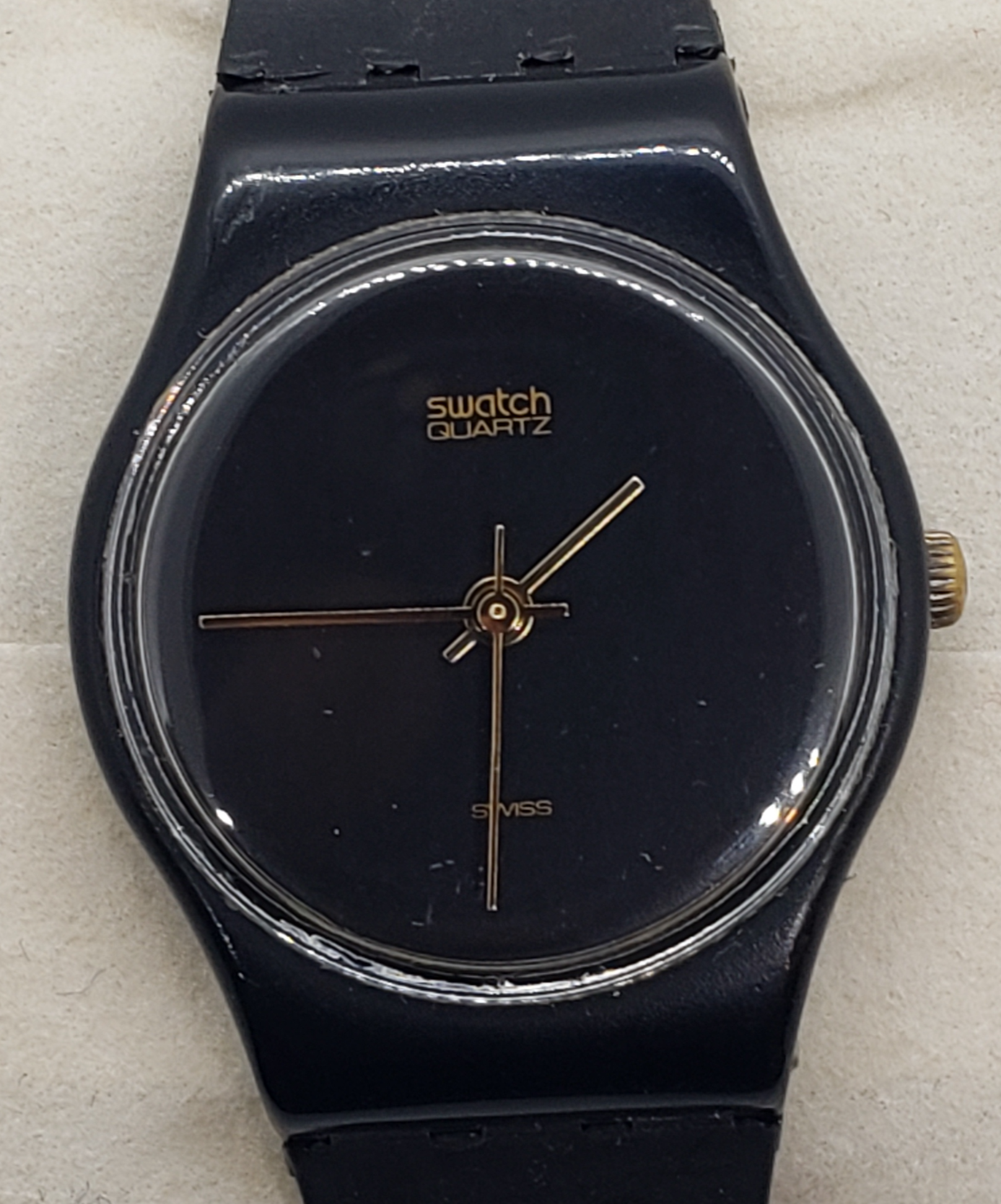 Vintage Black Magic  Ladies' Swatch Watch
