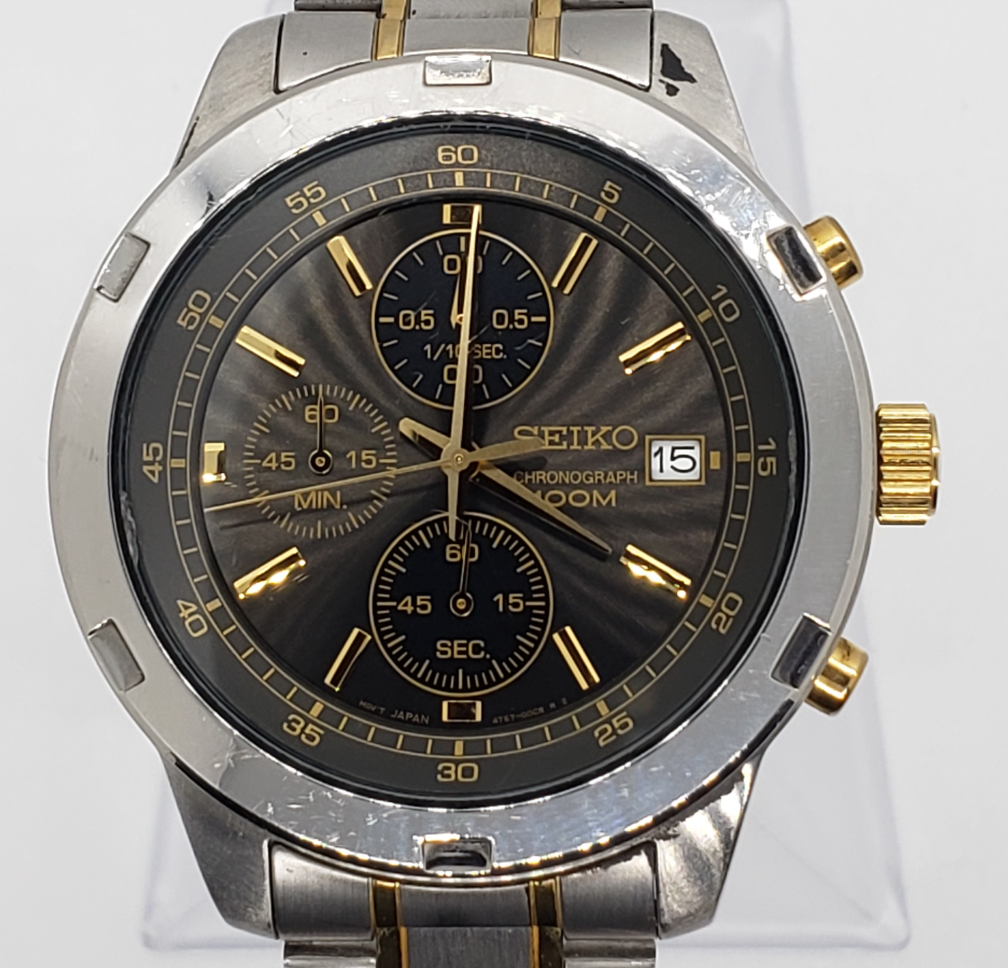 Seiko 2 Tone Men's Chronograph