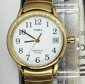 Ladies Time Gold-Tone Watch
